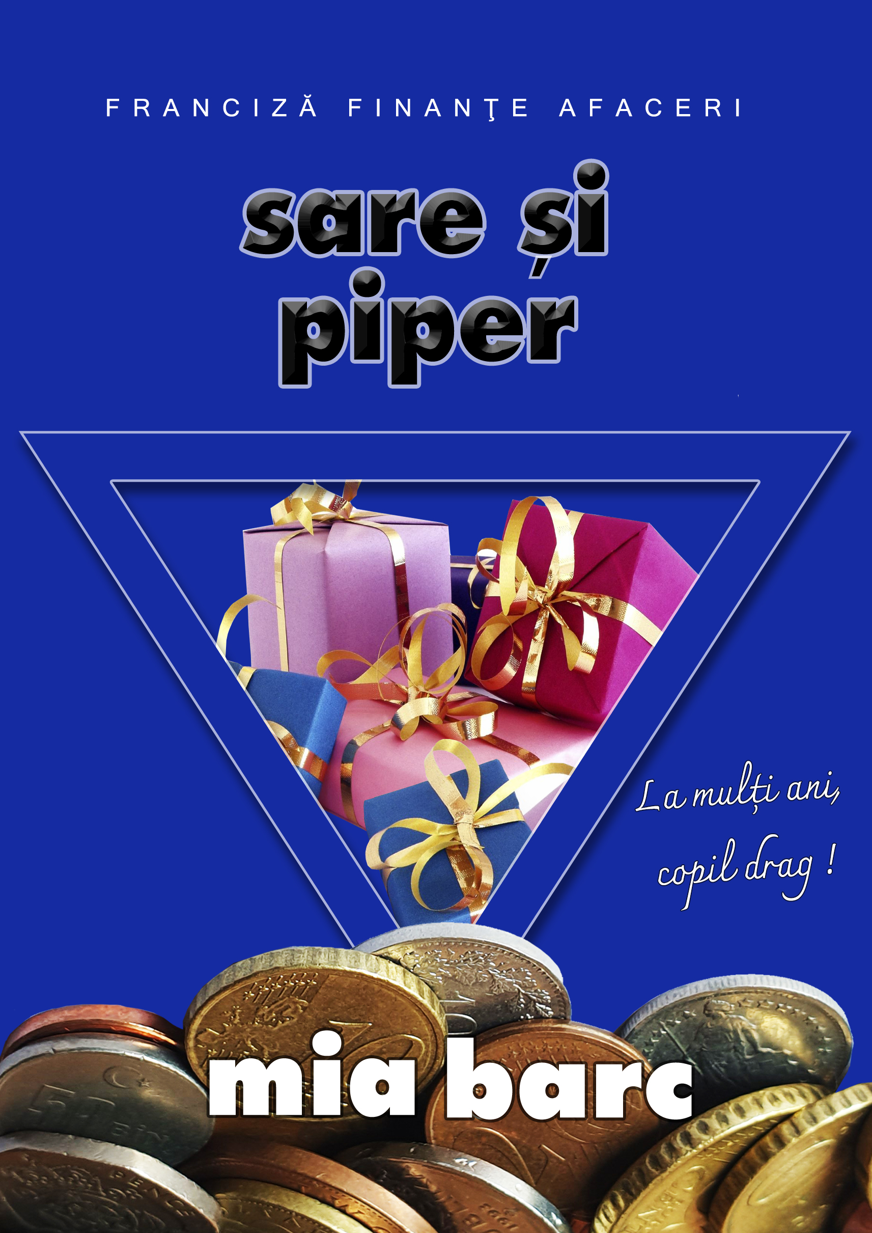 SupraCoperta personalizată - educație financiară și antreprenorială pentru copii +8 ani 7 Supracoperta carte educatie financiara si antreprenoriala pentru copii - cadou, Sare si piper