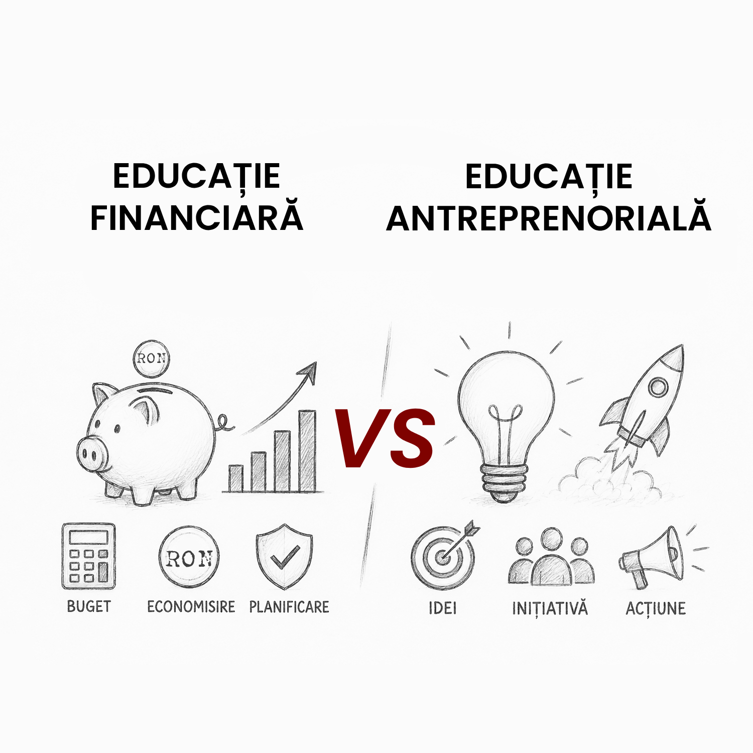 educatie financiara vs educatie antreprenoriala pentru copii