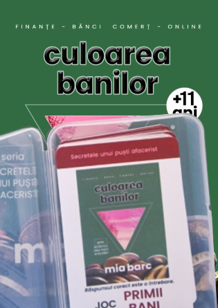 Cartea Culoare banilor si joc educational primii bani