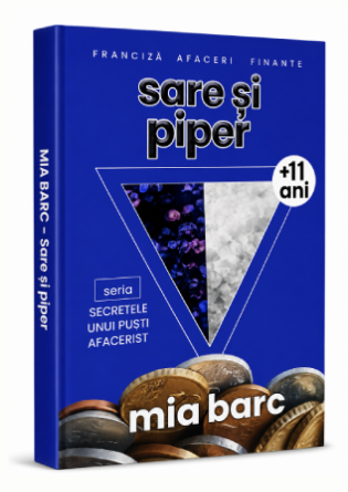 carte de educatie financiara si antreprenoriala pentru copii 11+, Sare si piper